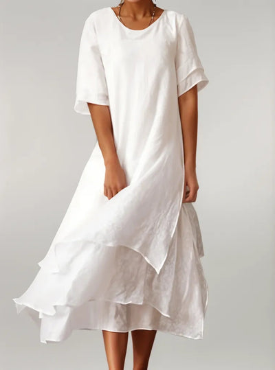 Dahlia™ | Elegant kortermet kjole