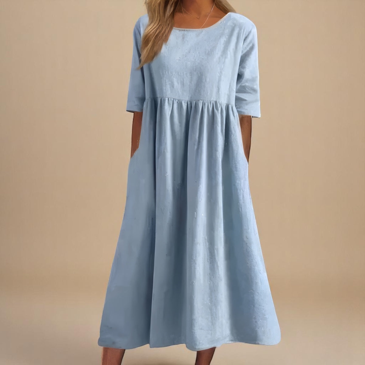 Minea™ | Elegant bomullskjole