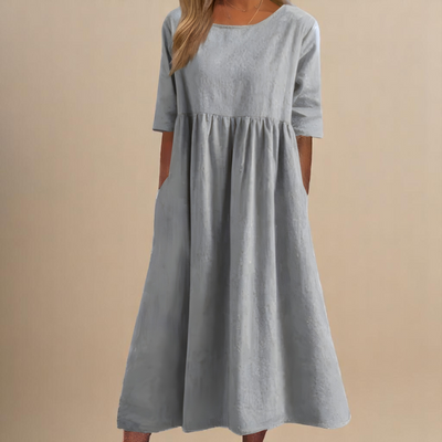 Minea™ | Elegant bomullskjole