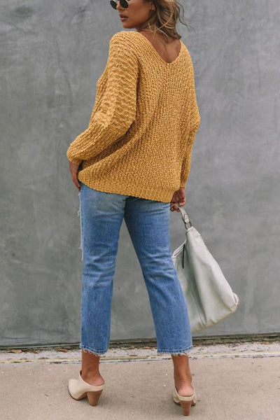 Yara™ | Elegant Off-Shoulder Genser
