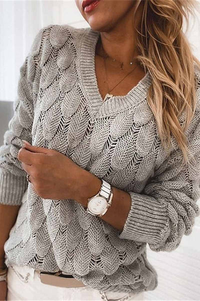 Delaney™ | Elegant V-halsgenser