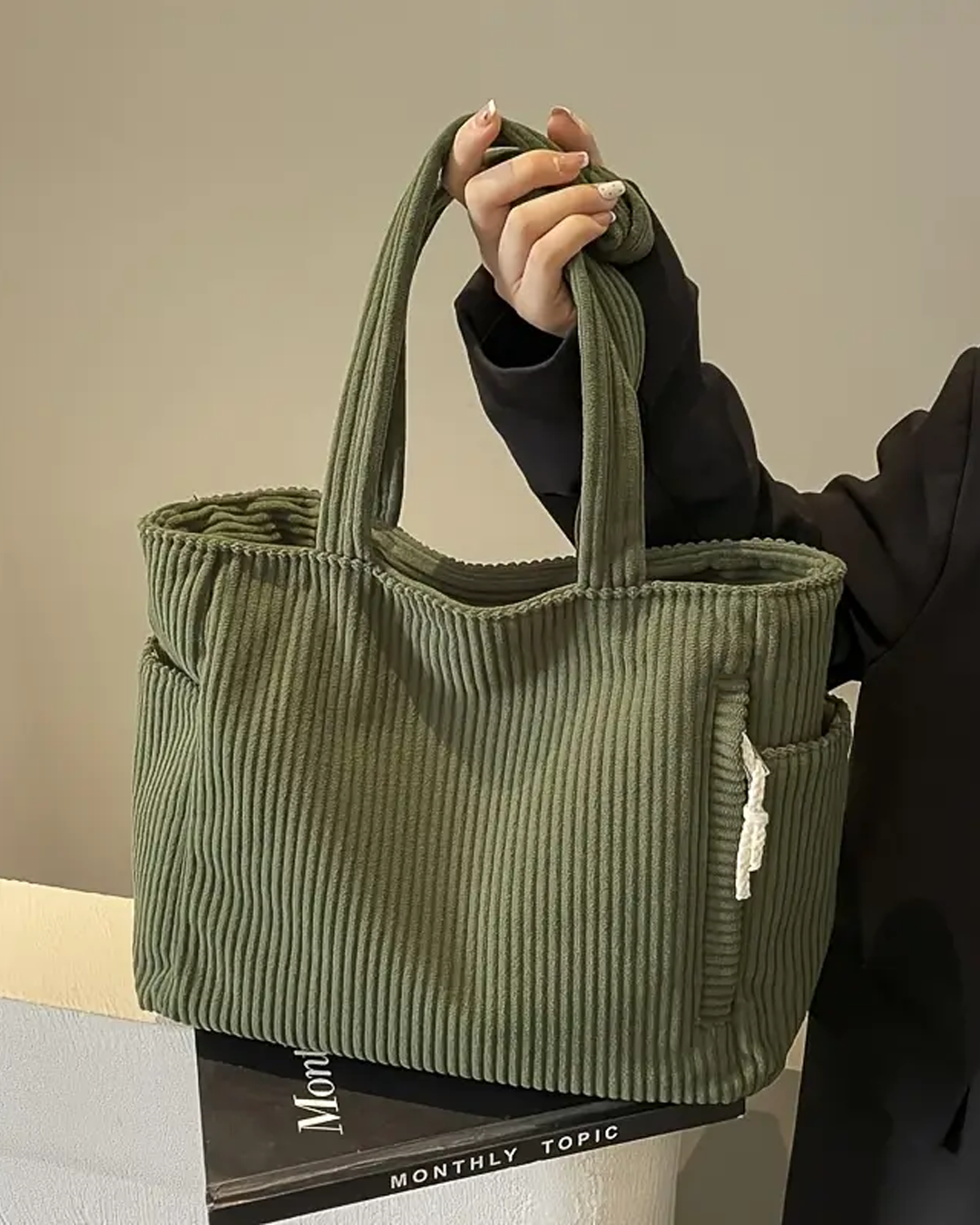 Tilda™ | Stilig Ribbete Veske