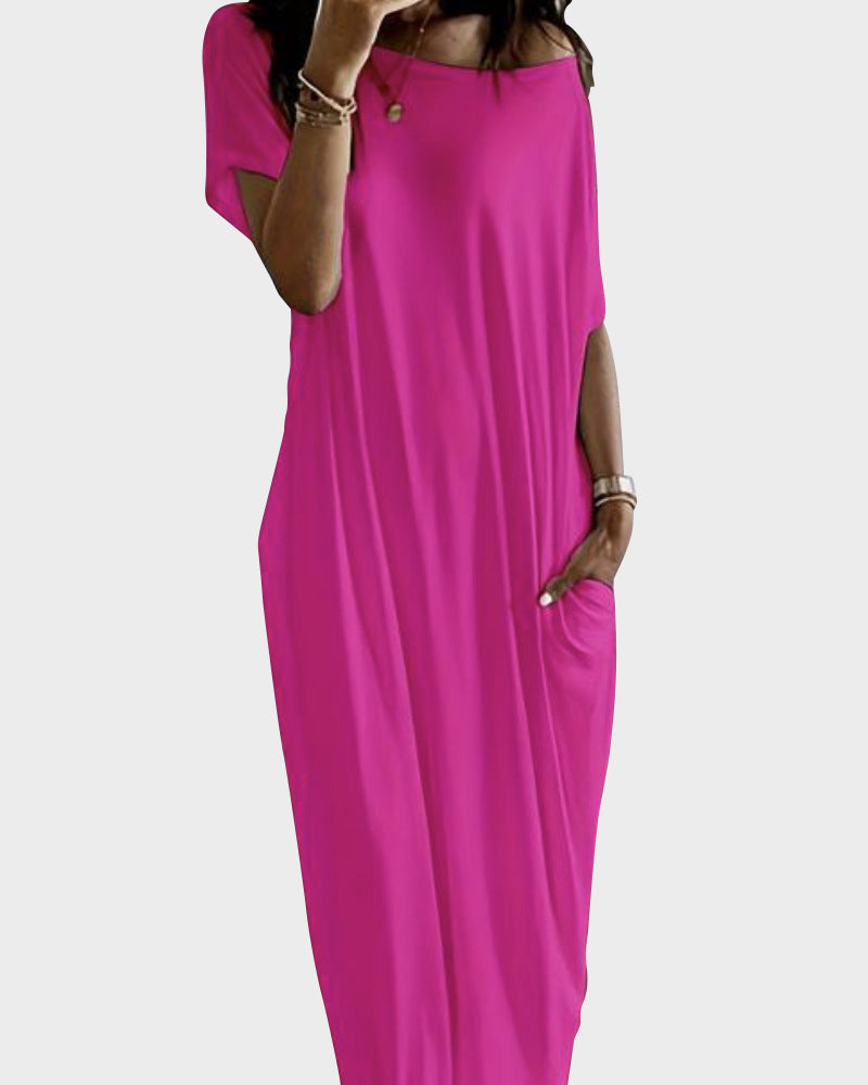 Kelly™ | Elegant Off-Shoulder Maxikjole