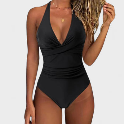 Sunniva™ | Elegant Høyt Skåret Badedrakt