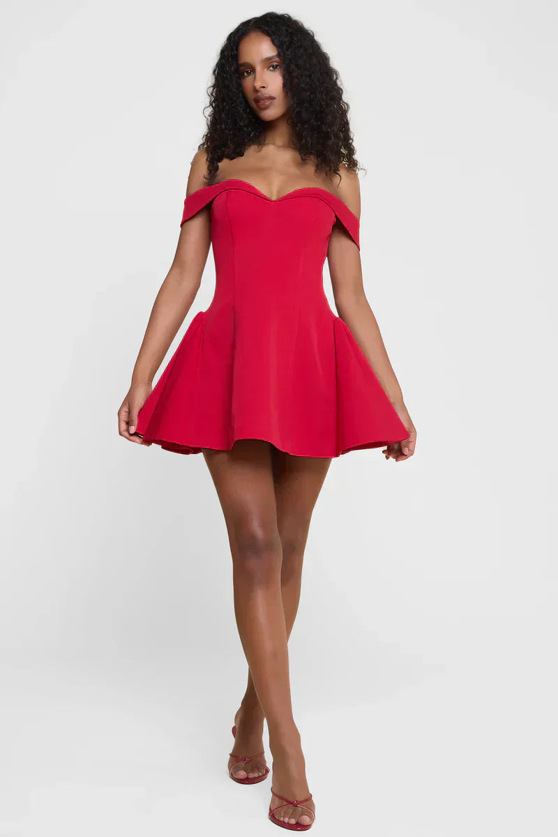 Nala™ | Elegant Mini-Kjole
