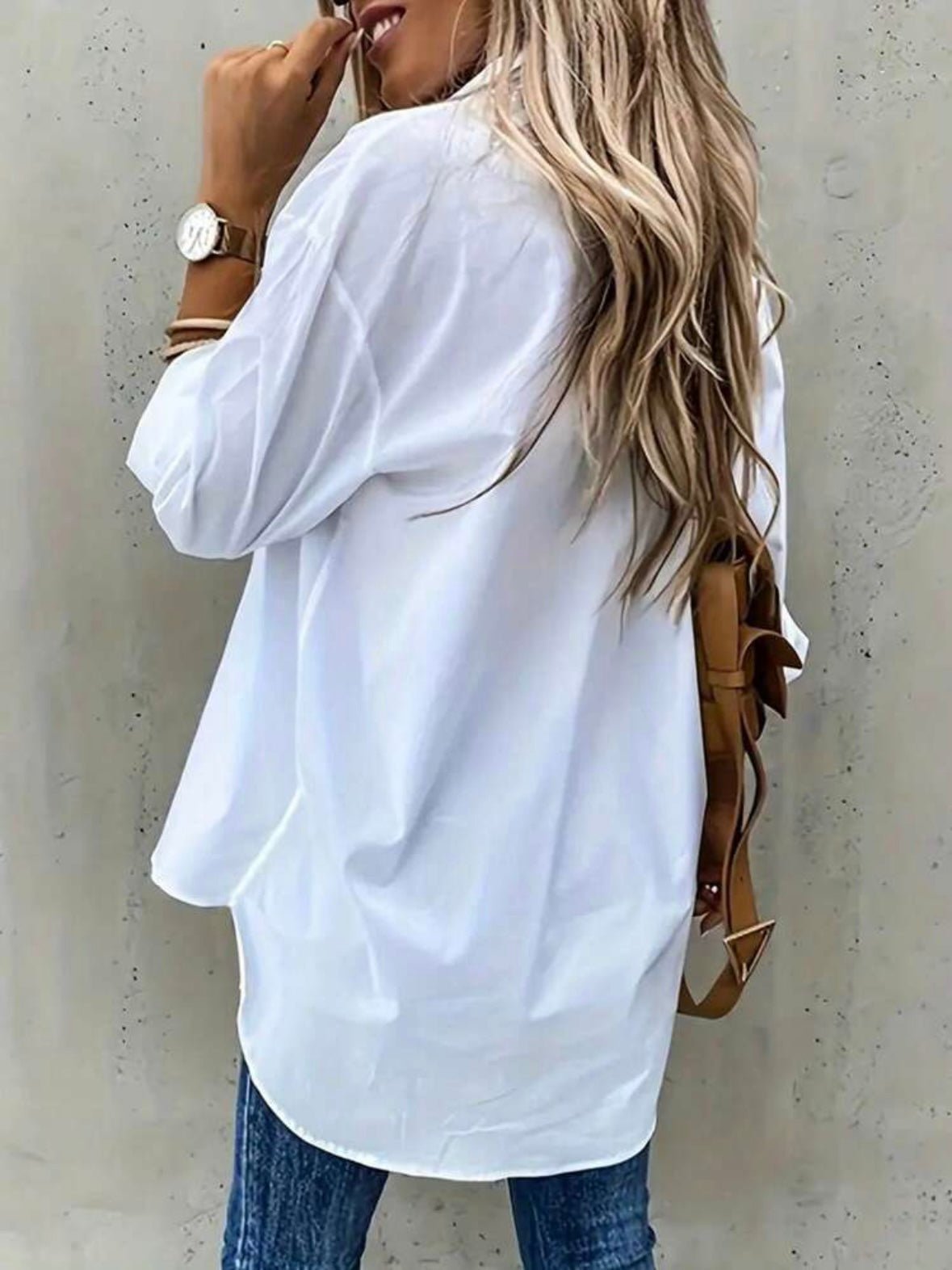 Maitena™ | Elegant Hvit Skjorte