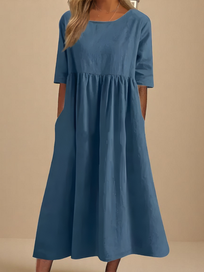 Minea™ | Elegant bomullskjole