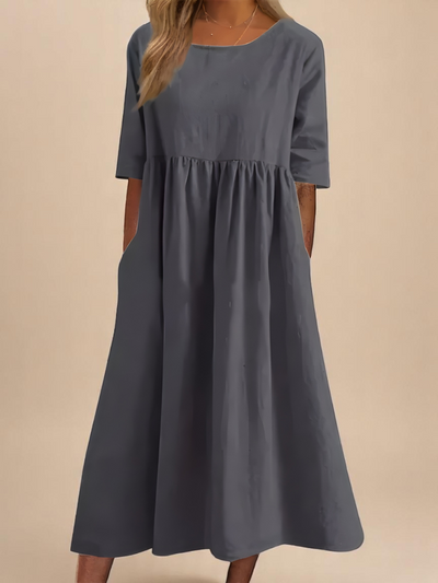 Minea™ | Elegant bomullskjole