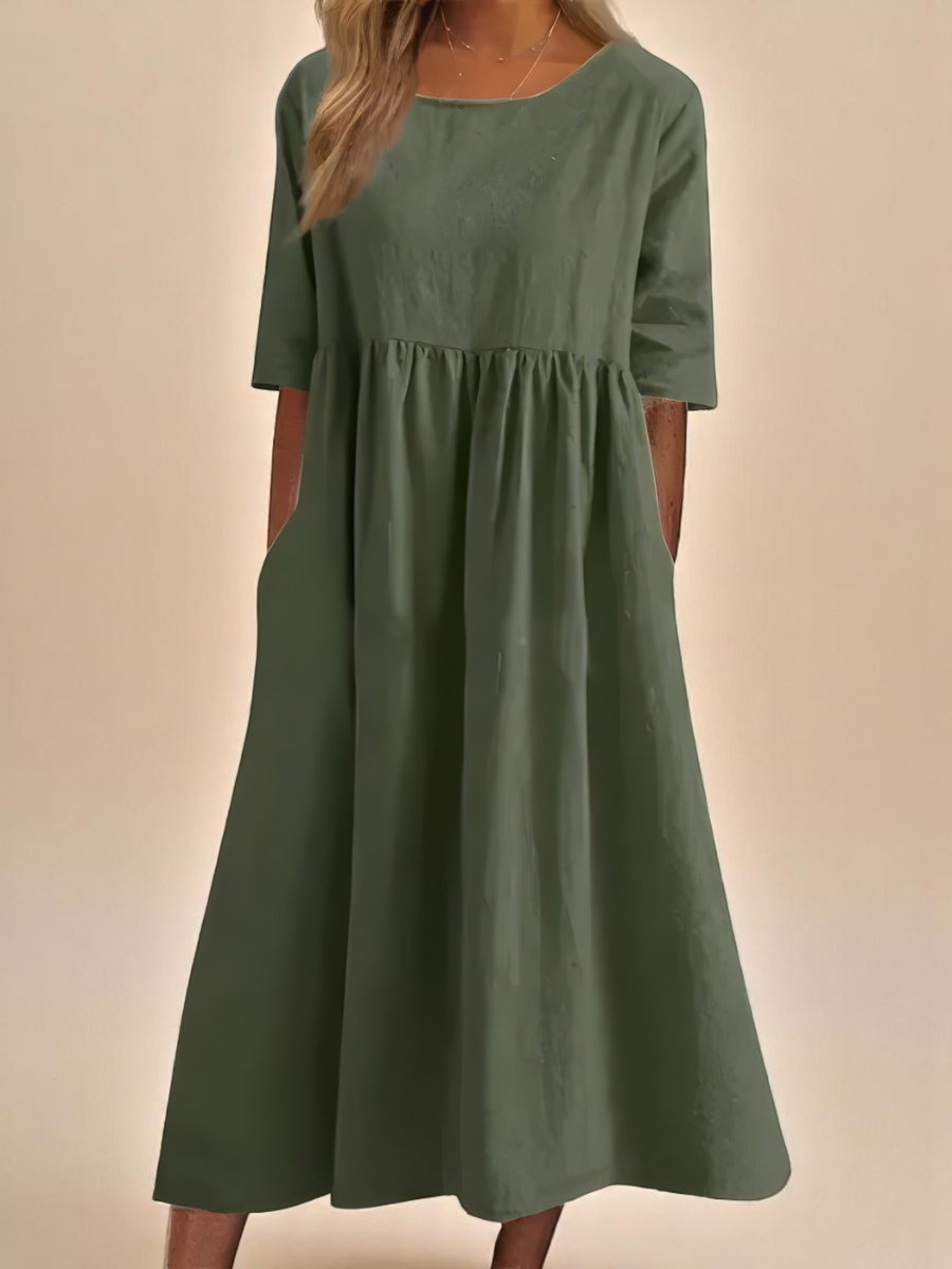 Minea™ | Elegant bomullskjole