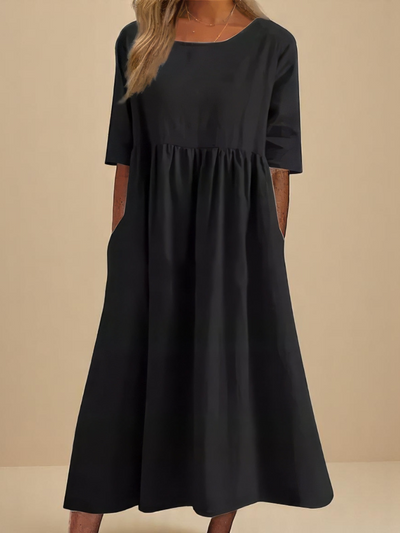 Minea™ | Elegant bomullskjole