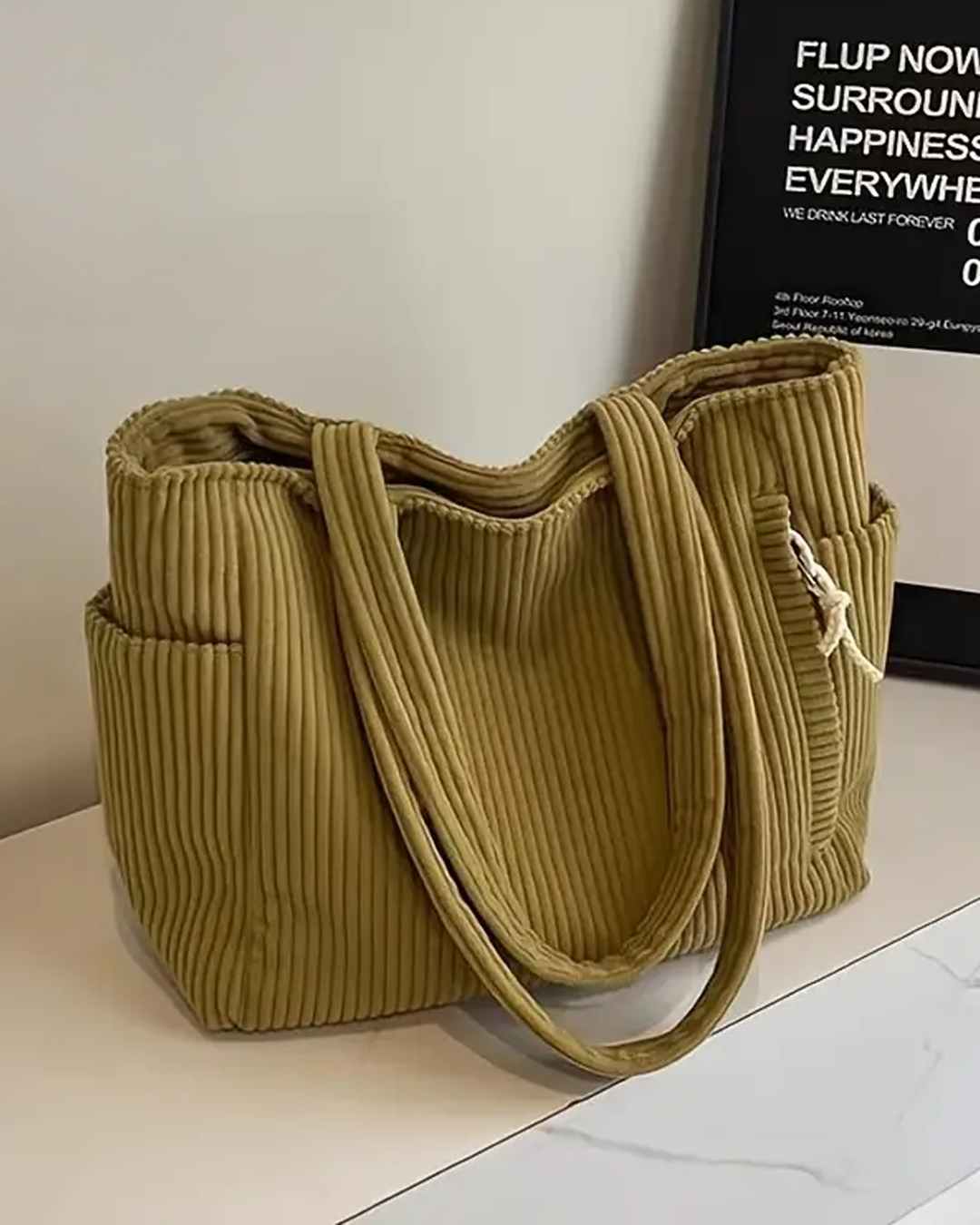 Tilda™ | Stilig Ribbete Veske
