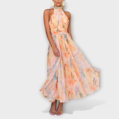 Lorena™ | Elegant Halterneck Maxikjole