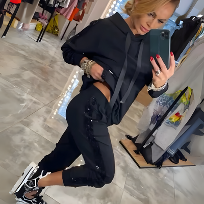 Lottie™ | Behagelig hettegenser- og joggebukse-sett