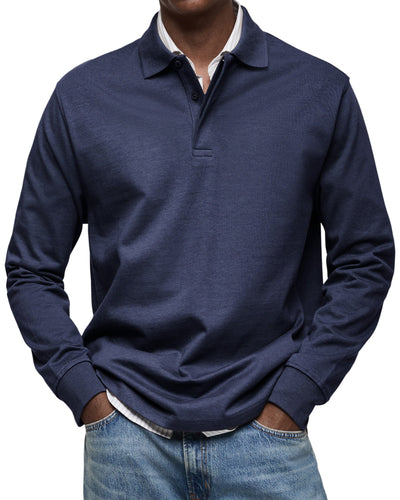 Will™ | Klassisk Langermet Polo-Skjorte