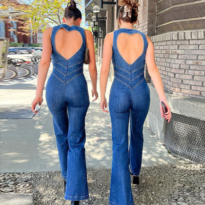 Zalika™ | Stilfull Denim Jumpsuit