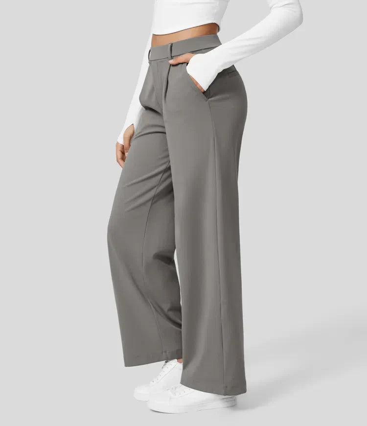 Rosé™ | Elegant Høytaljet Bukse