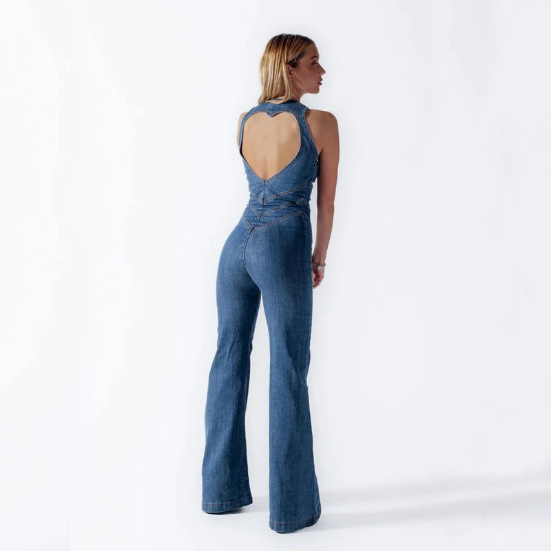 Zalika™ | Stilfull Denim Jumpsuit