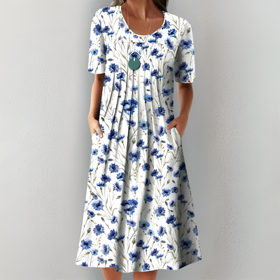 Heather™ | Klassisk blomsterkjole