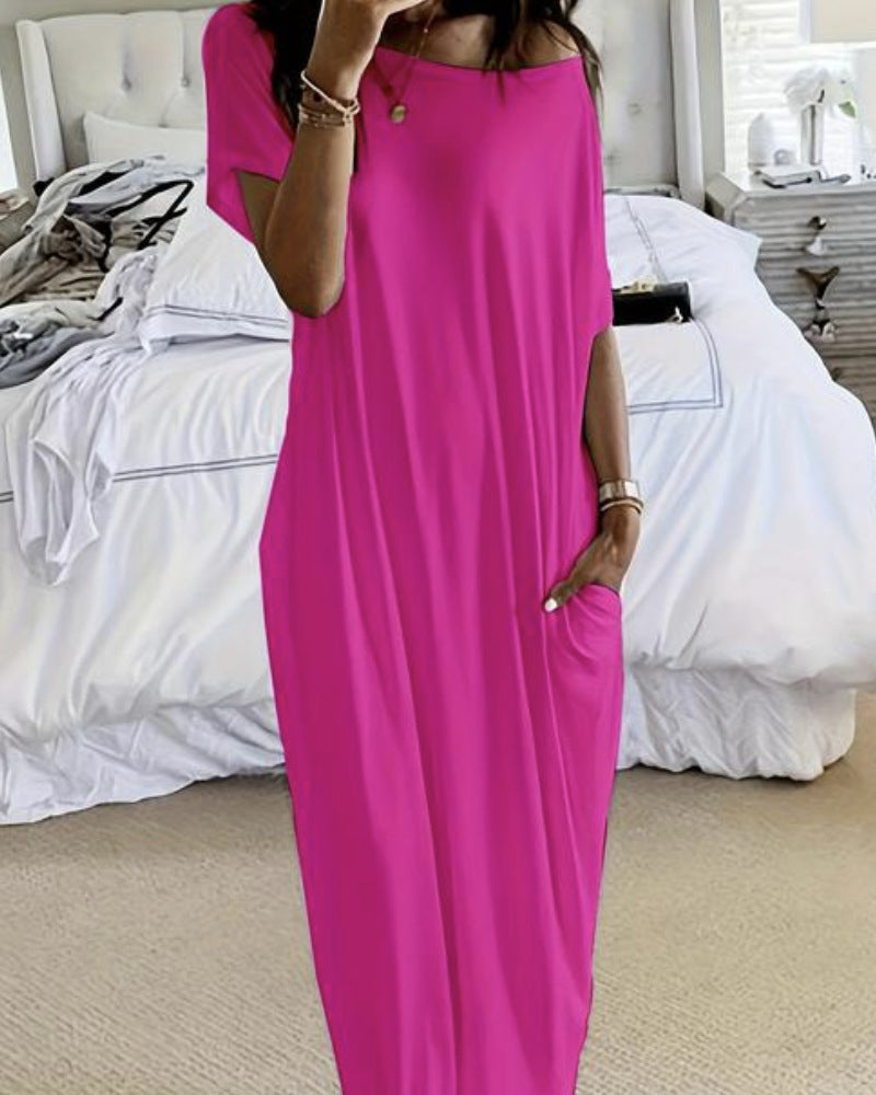 Kelly™ | Elegant Off-Shoulder Maxikjole