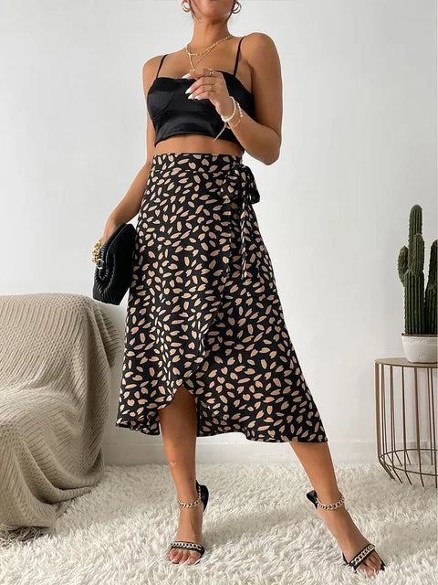 Lyra™ | Boho Wrap Skjørt™ | Lekent omslagsskjørt
