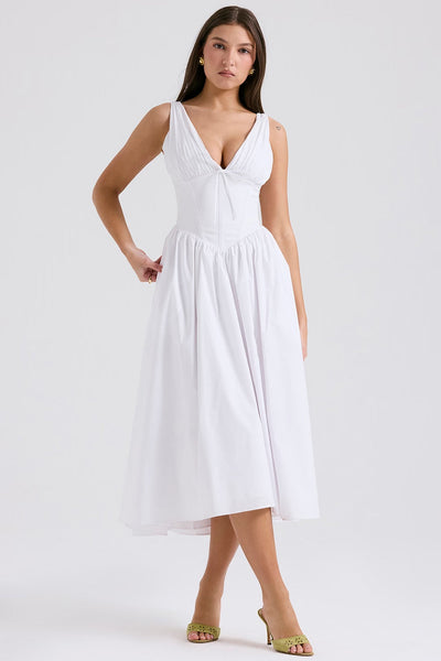 Merrill™ | Elegant V-hals Kjole