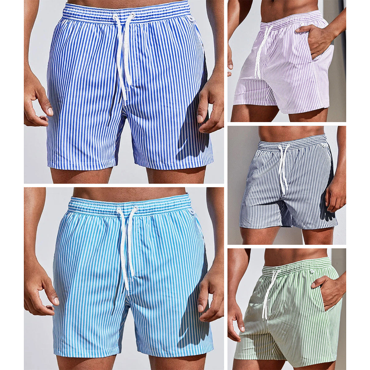 Jordy™ | Stripete Badeoutfit