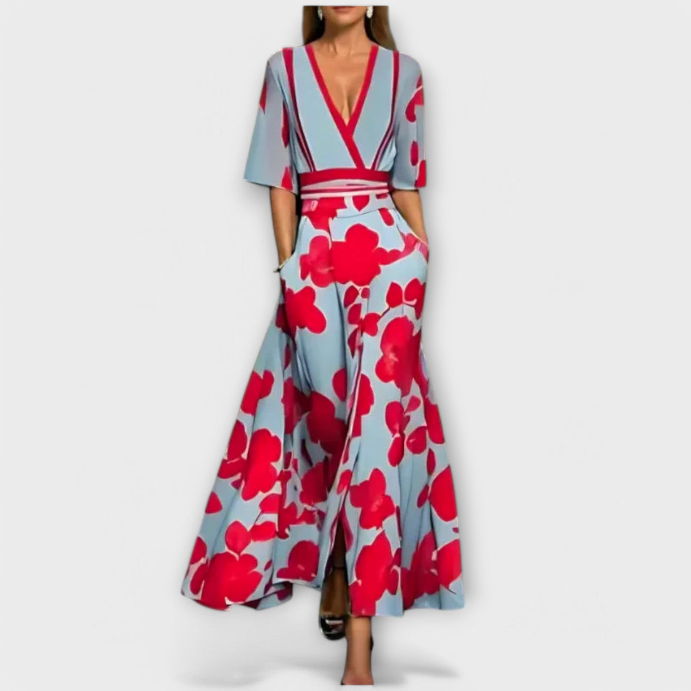 Elise™ | Stilig Blomsterkjole