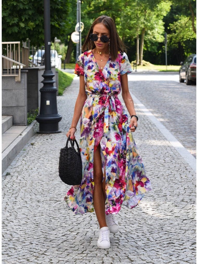 Beth™ | Elegant omslagskjole
