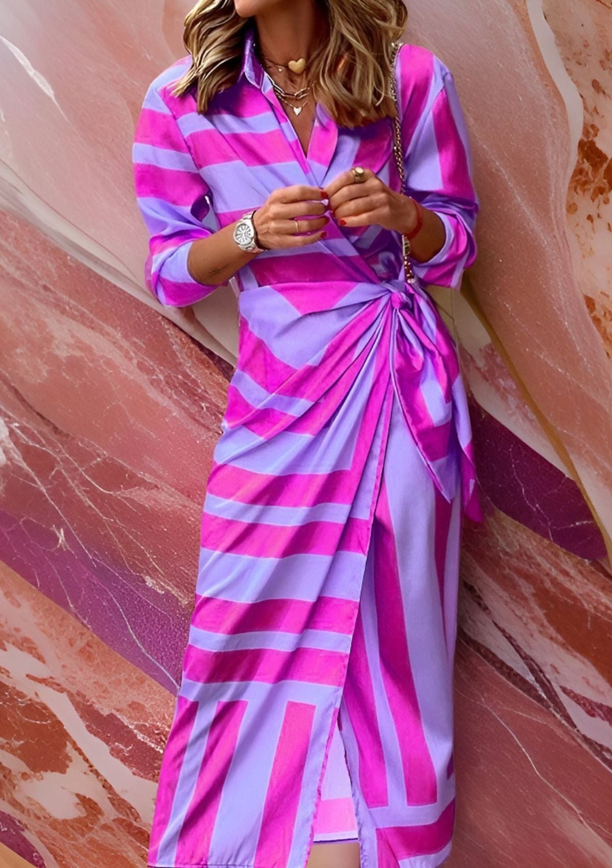 Ruth™ | Elegant omslagskjole