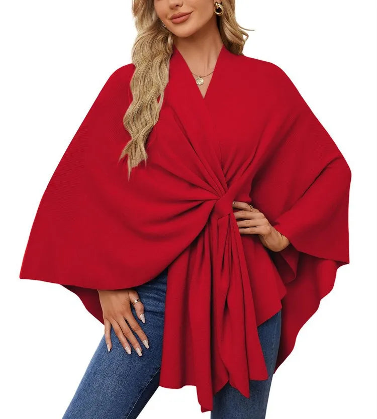 Fall™ | Elegant V-hals Cape