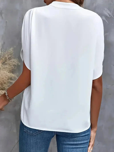 Inesa™ | V-Utringet Bluse