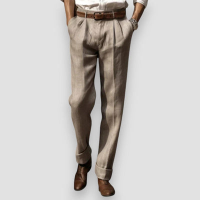 Leonard™ | Klassisk Linbukse