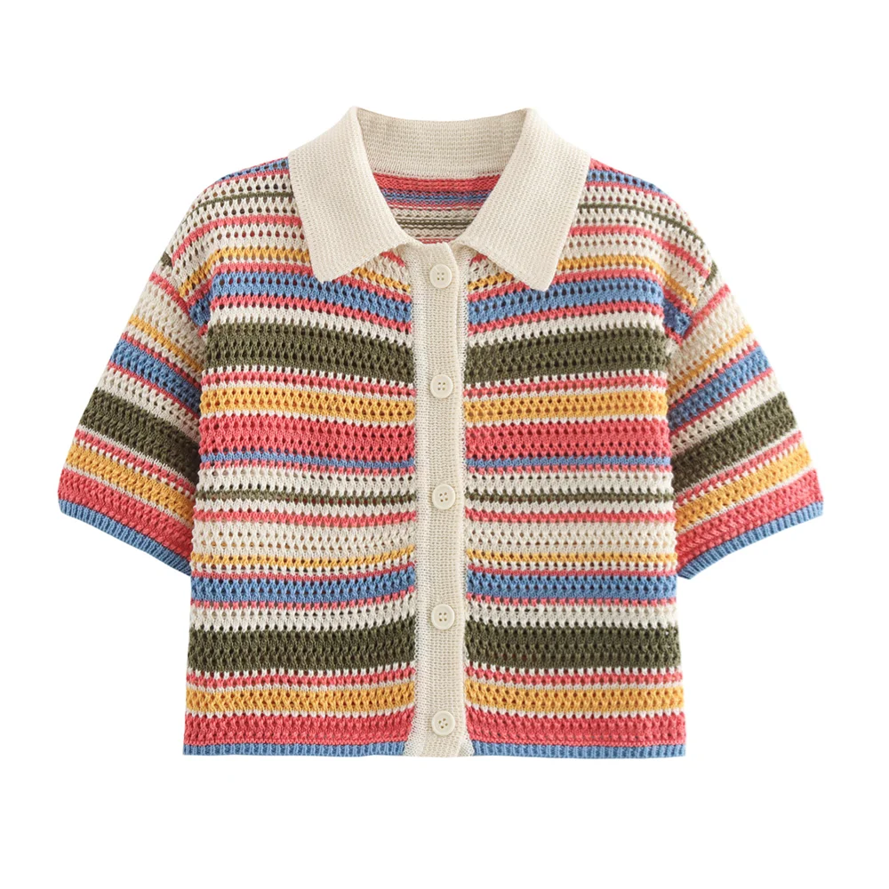 Femke™ | Polo Genser Sett™ | Elegant Strikkensemble