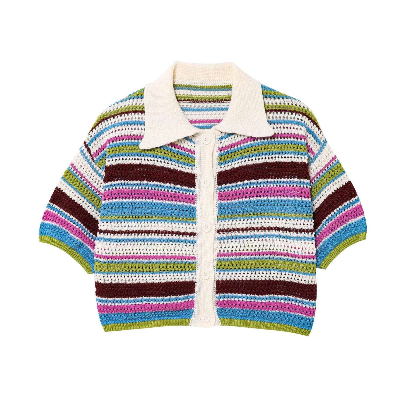 Femke™ | Polo Genser Sett™ | Elegant Strikkensemble