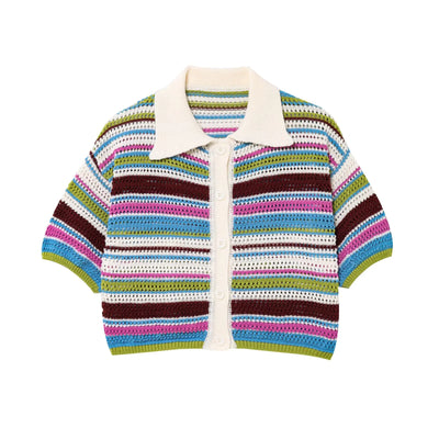 Femke™ | Polo Genser Sett™ | Elegant Strikkensemble
