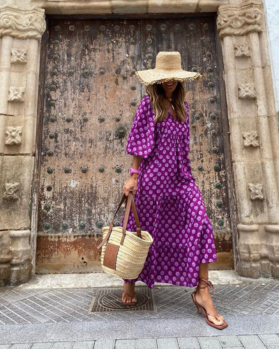 Fleur™ | Maxi Kjole i Boho-Stil