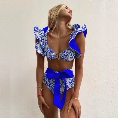 Bloom™ | Rüschensnitt Høyt Bikinioverdel