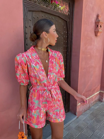Ivy™ | Modisk V-hals Jumpsuit