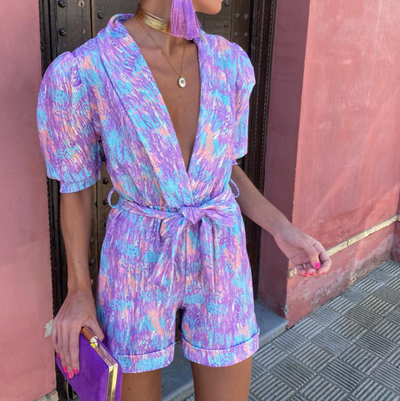 Ivy™ | Modisk V-hals Jumpsuit