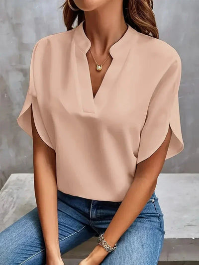Inesa™ | V-Utringet Bluse