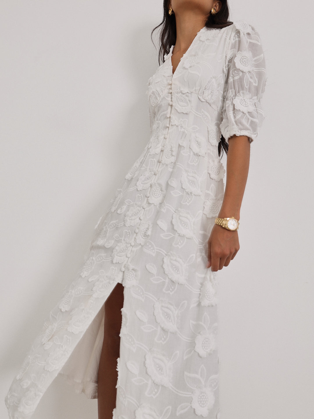 Sienna™ | Elegante Broderte Kjole