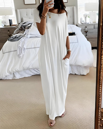 Kelly™ | Elegant Off-Shoulder Maxikjole
