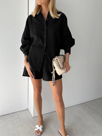 Wynn™ | Stilig skjorte-og-shorts-sett