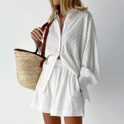 Wynn™ | Stilig skjorte-og-shorts-sett