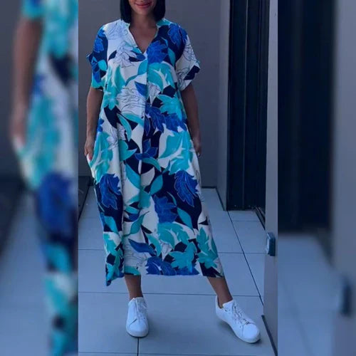 Lana™ | Stilfullt Blomsterkjole