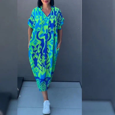 Lana™ | Stilfullt Blomsterkjole
