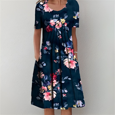 Heather™ | Klassisk blomsterkjole