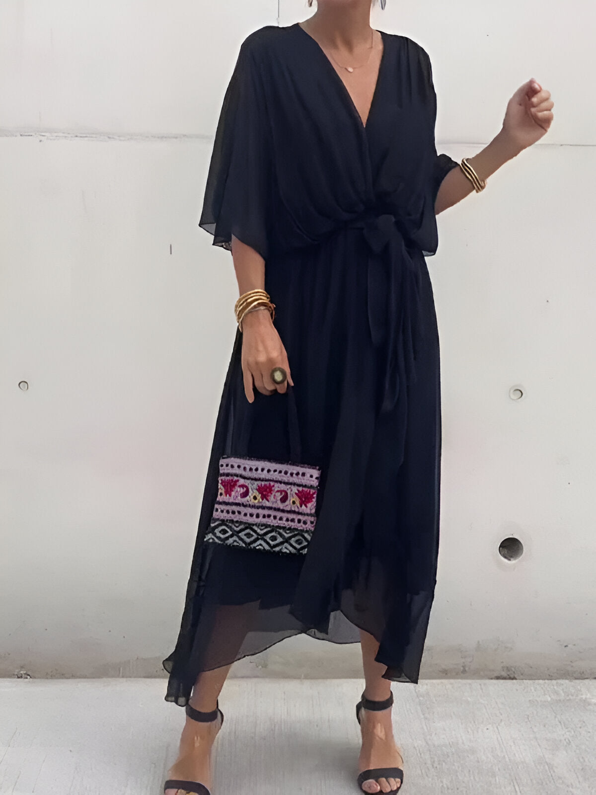 Monica™ | Elegant Chiffonkjole
