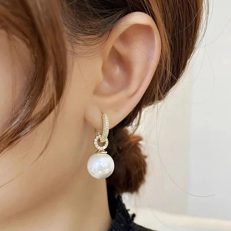 Helene™ | Elegante Perle Øreringer