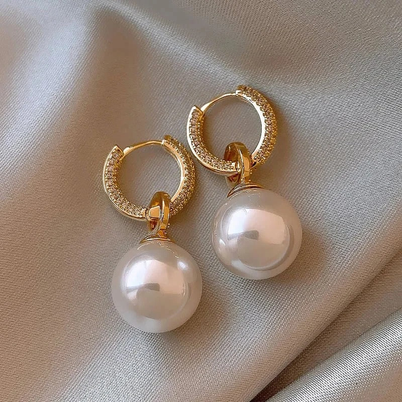 Helene™ | Elegante Perle Øreringer